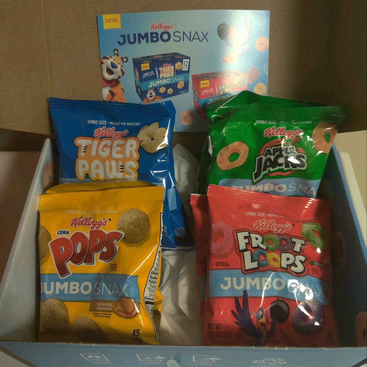 irenedoherty56's tweet photo. #JumboSnax #contest #complimentary @KelloggsUS @Influenster https://t.co/appERIAP3K