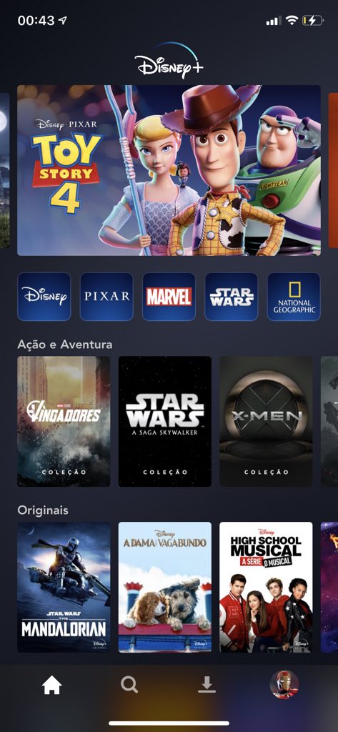 Lucaspassarella's tweet photo. Pessoal da Apple, procure Disney na loja, pegue qualquer aplicativo da Disney e clique na Disney (desenvolvedora) lá embaixo em Apple TV vai ter a Disney plus. Funcionou aqui  #disney #DisneyPlusBR #iphone https://t.co/9LLvNsHqjB