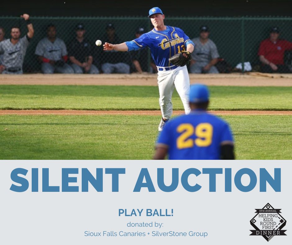Get ready to play ball with this package that is perfect for the baseball fan in your life! Visit HKRF20.GiveSmart.com or text the word HKRF20 to the number 76278 on your mobile device now to start bidding on this package and to view over 25 other items featured!