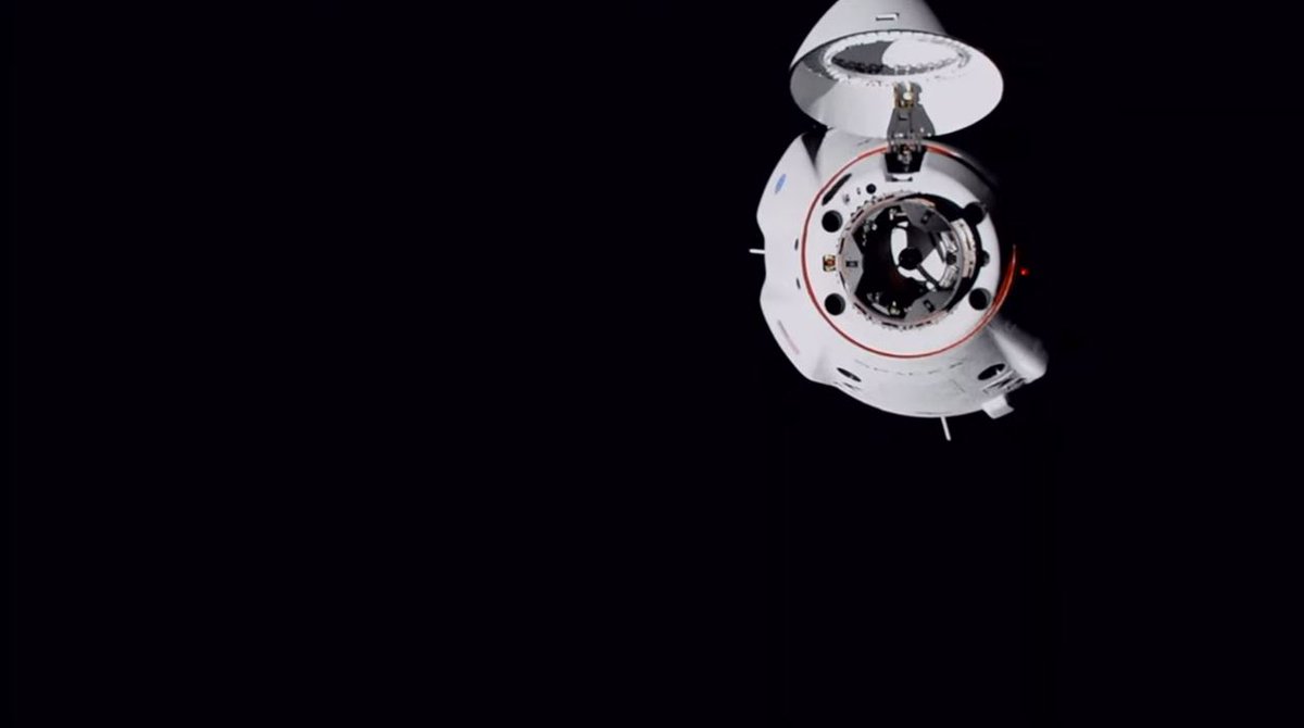 RT @SpaceX: Dragon is go for docking https://t.co/xT0s3CAEKD