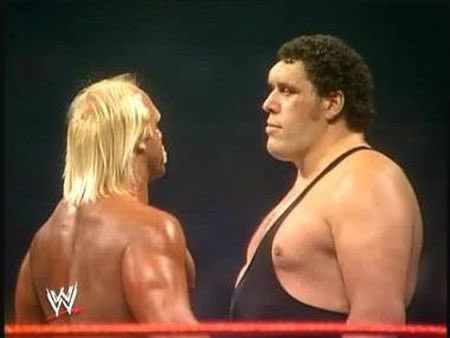 Rare shot of Hulk Hogan and The Big Show!