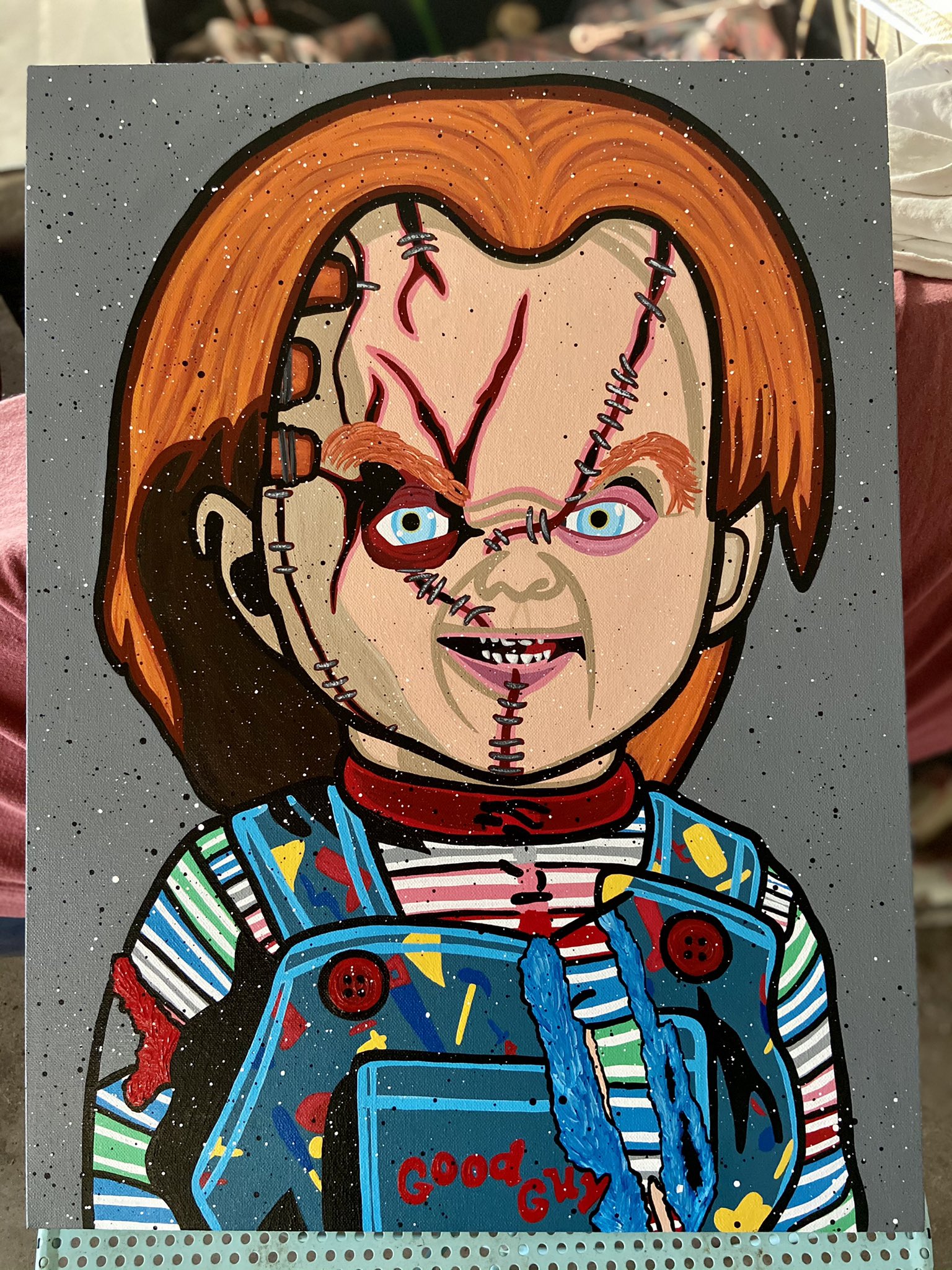 Chucky paintings hotsell