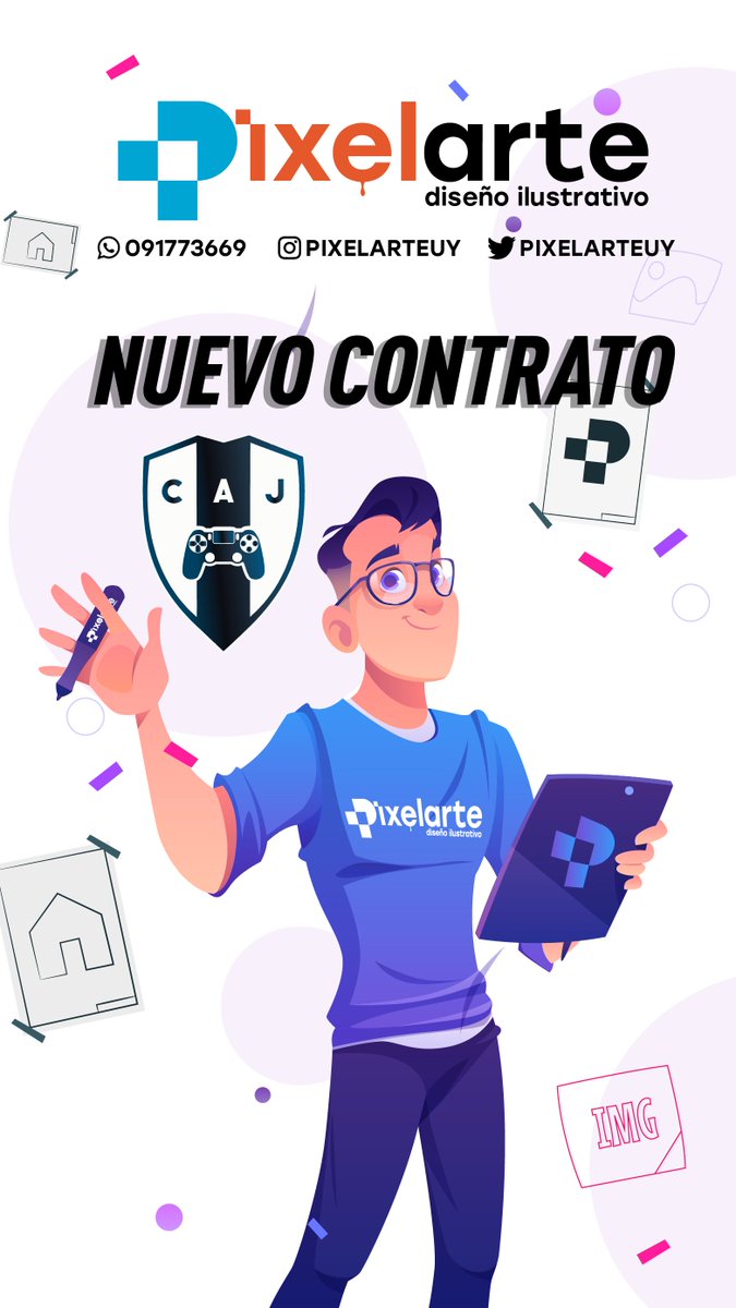Pixelsuy's tweet image. Nuevo contrato gráfico con @EsportsJuventud.