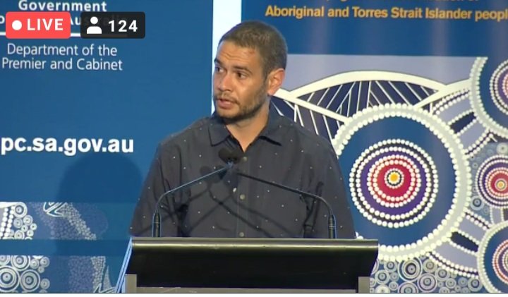 IPAASA's tweet photo. A moving Welcome to Country from Robert Taylor. #NAIDOC2020 #UluruStatement #IPAASA https://t.co/tWsv9ip4ZD