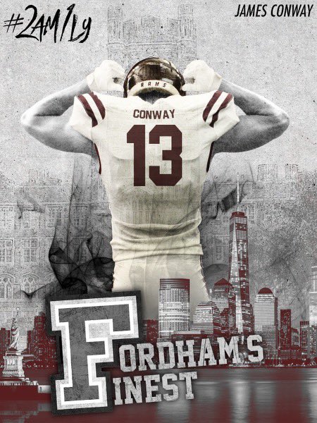 Jamesconway_13's tweet photo. Excited to announce my commitment to Fordham University in New York City! #2AM1LY 🐏 https://t.co/0qWqhLX0ra