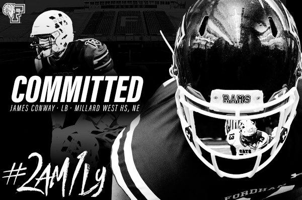 Excited to announce my commitment to Fordham University in New York City! #2AM1LY 🐏