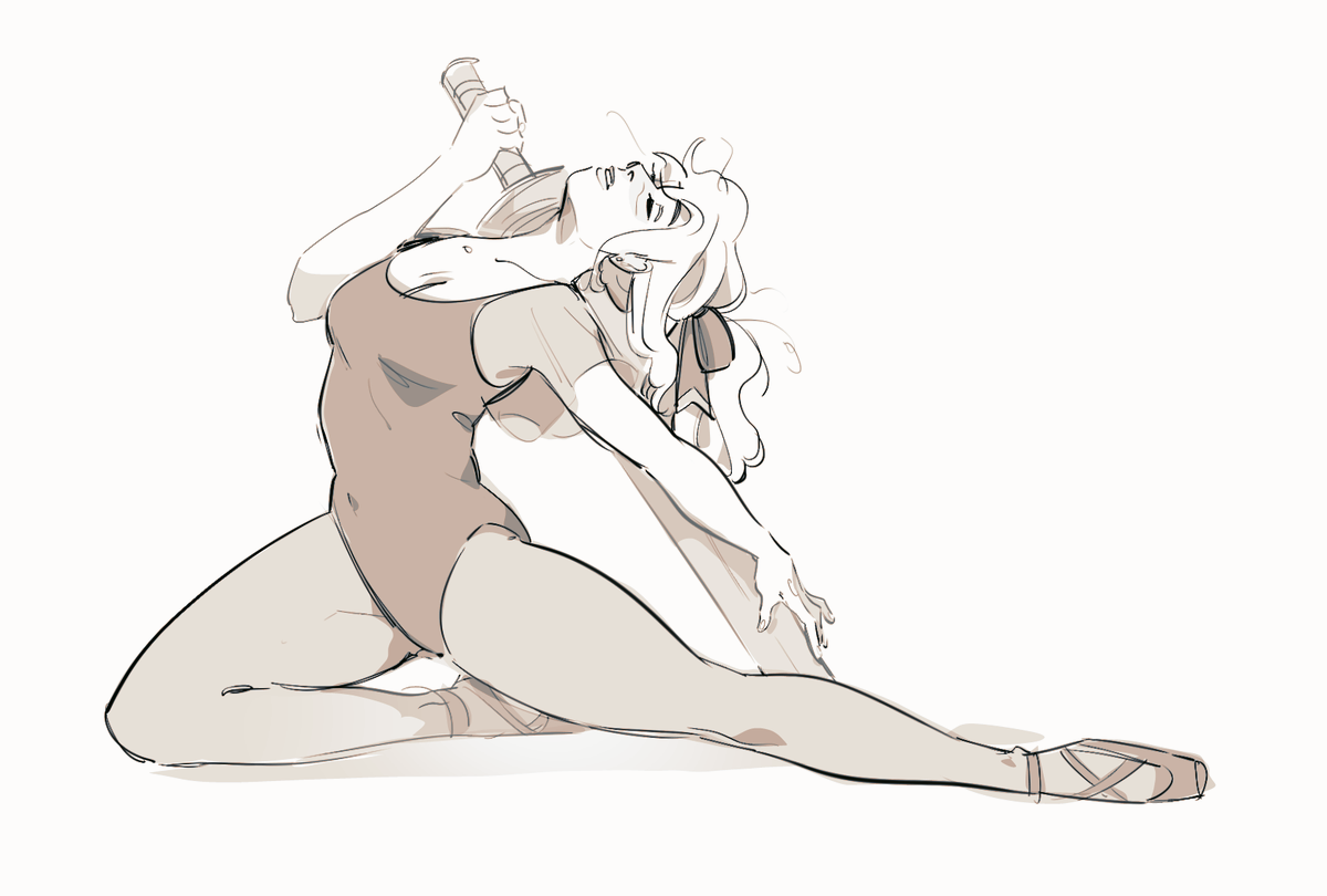 uhhh here's a ballerina i put on my side acc