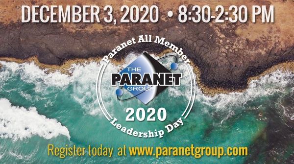 TheParanetGroup's tweet image. Celebrate, engage and grow at All Member Leadership Day! 
Thursday, December 3, 8:30 am - 2:30 pm
Register today: paranetgroup.com/All-Member-Lea…
FREE for Paranet Advisory Group Members; $79 for Paranet Company Guests; $149 for Non- Member Company Guests
#paranetmemberday