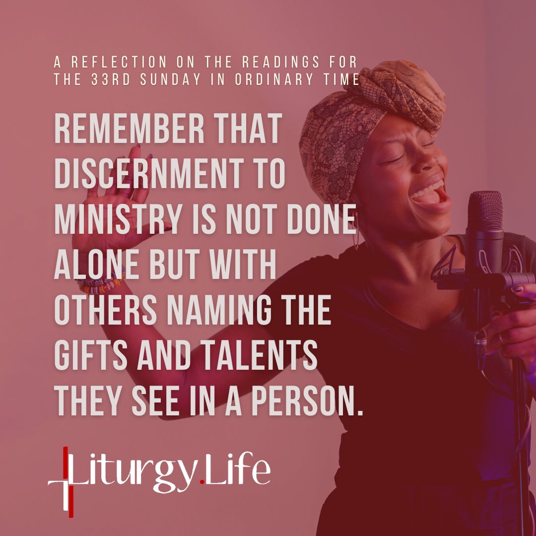 LiturgyLife's tweet photo. ICYMI: Get ready for the 33rd Sunday in Ordinary Time with our reflection on the day's readings at https://t.co/UARuBs58pK. https://t.co/rjk9oCvK6m