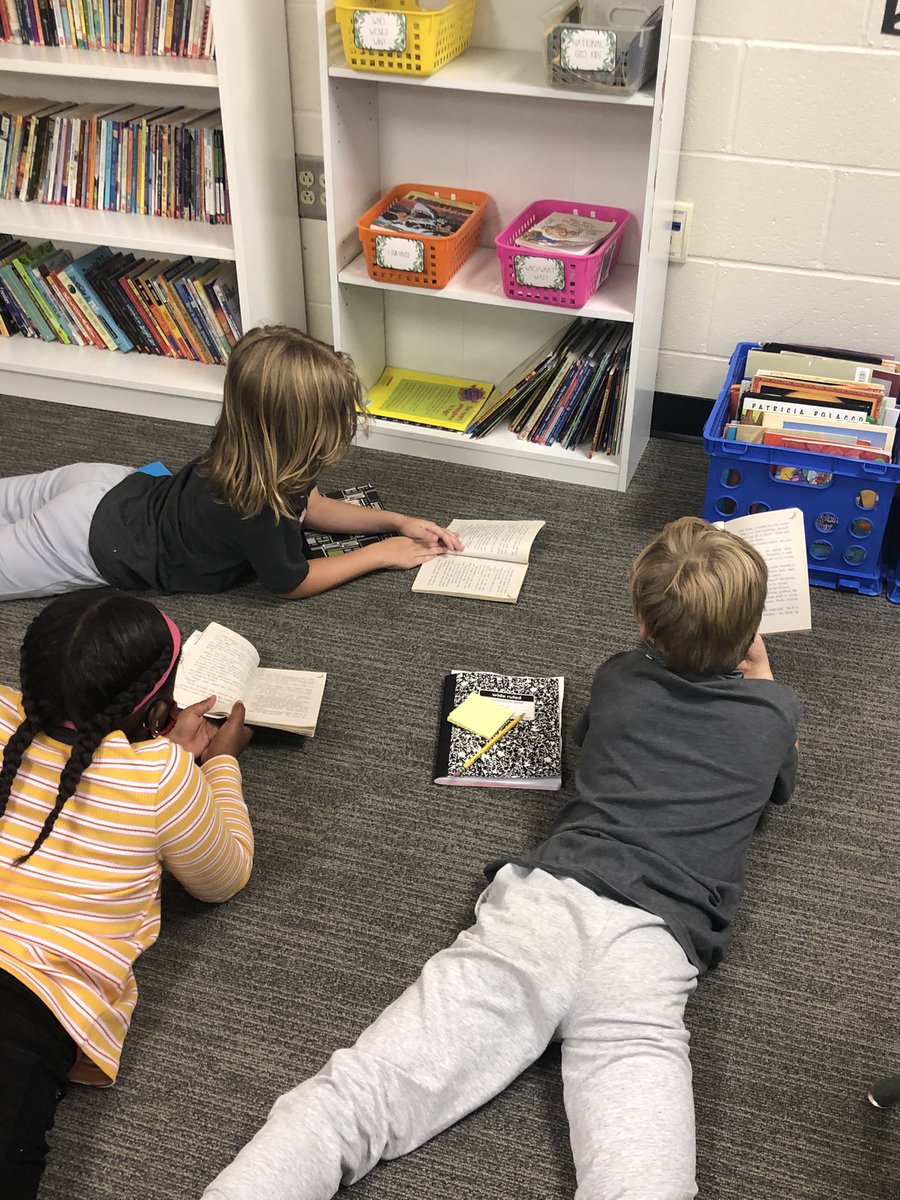 MrsRobertsPKES's tweet photo. Today we started to read our mystery books with our partners! We can’t wait to solve our mysteries! #PanthersEngaged https://t.co/VaYLQT9KvQ