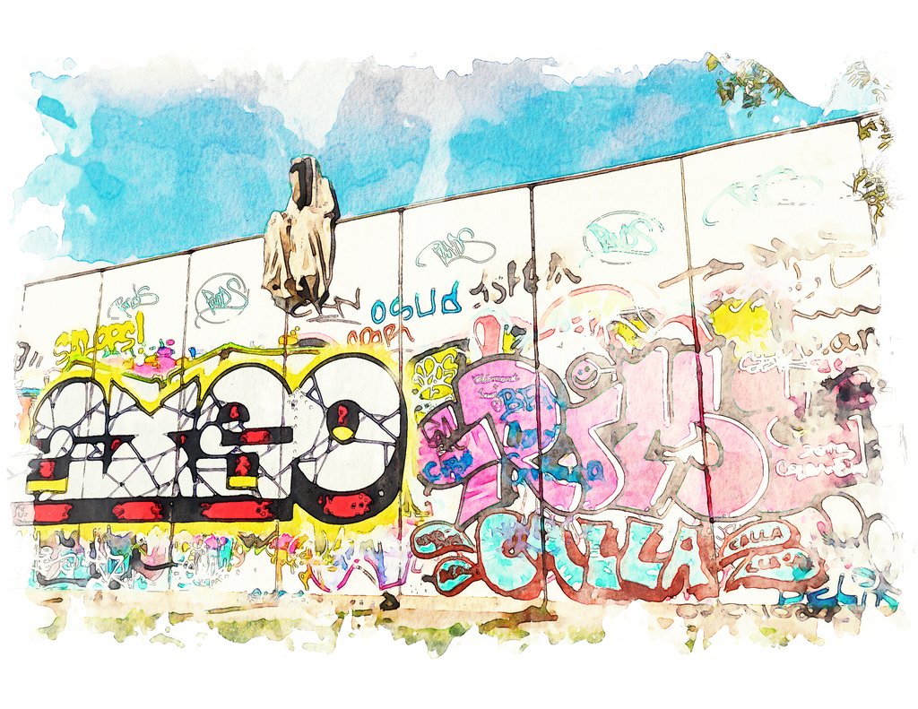 JustinWeinmann's tweet photo. Berlin Wall fell on this day in 1989. Watercolored Photoshop fun.
#teachersfollowteachers #ushistory #history #historybuff #education #teachers #socialstudies #sschat #teach #teacher #teacherlife #teachersofinstagram #americanhistory #artlover https://t.co/lhPZza5si5