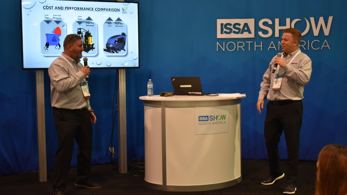 kaivac's tweet photo. A few shots from ISSA 2019. Looking forward to reconnecting with the industry online this year. #ISSA2020 https://t.co/60QdP4OMtc