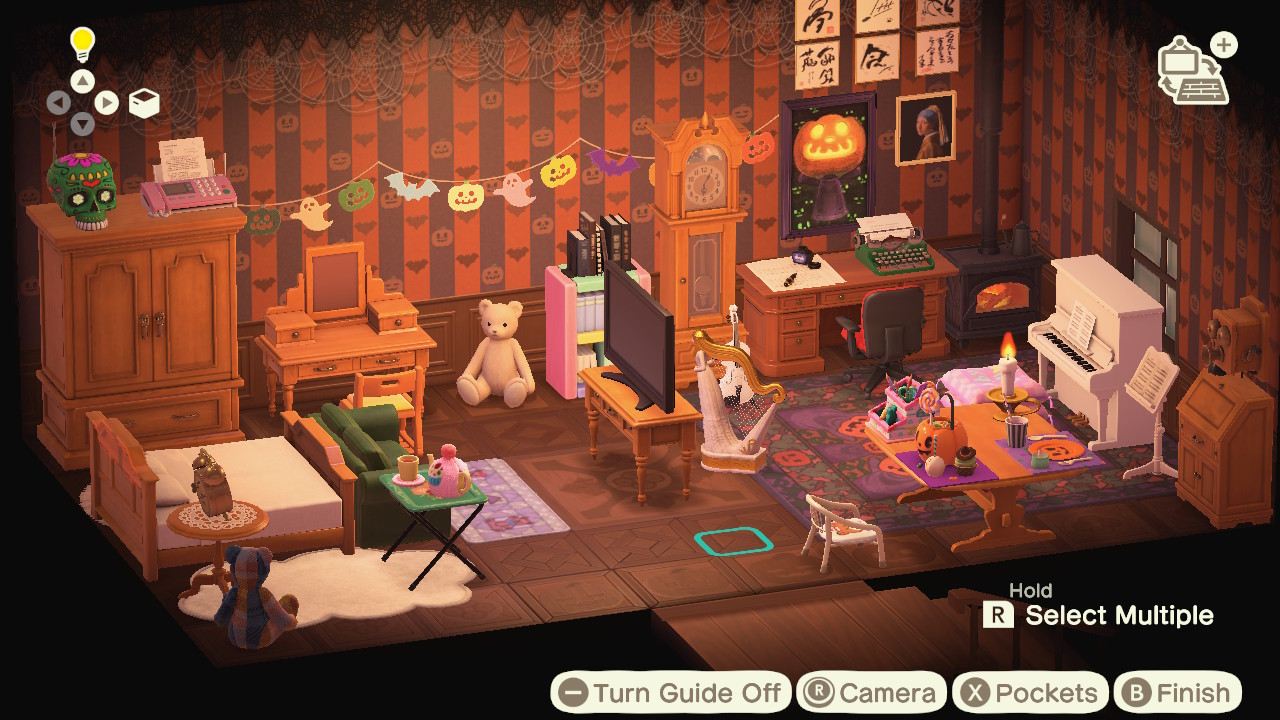 pixie 👼🏻 spooky mode on Twitter: "#AnimalCrossing #ACNH #NintendoSwitch  spooky attic done! probably my favourite room :) https://t.co/DDEWaXUuQg" /  Twitter
