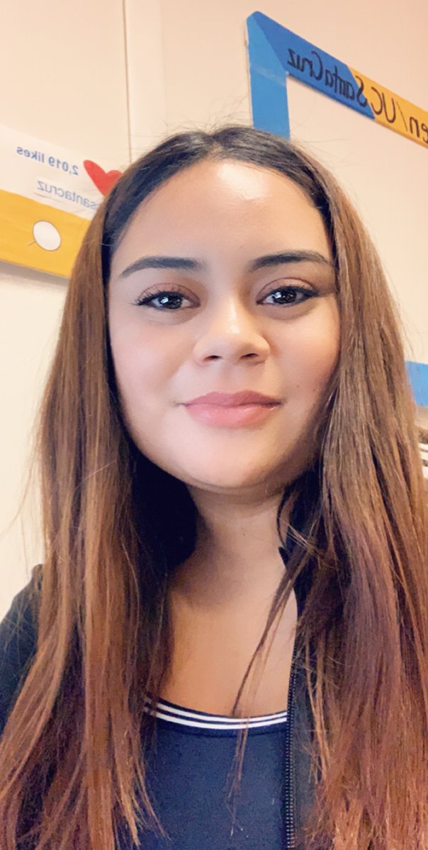 UofCalifornia's tweet image. “Being a #firstgen student gives me a sense of strength &amp;amp; confidence to keep moving forward &amp;amp; never give up. I have so many people who keep pushing me &amp;amp; look up to me.”—Yesenia De Alba, @ucsc #CelebrateFirstGen #FirstGenUC