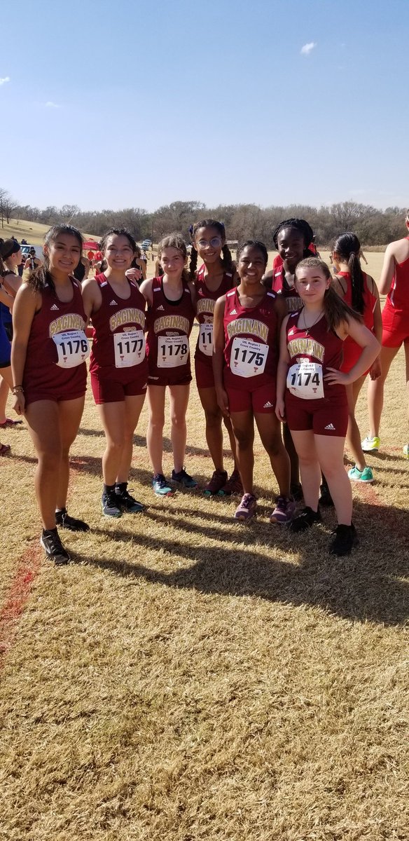 Let's go Varsity Girls! We are ready to compete at the Region 1 Championship! You've got this ladies! #XC #COMPETE #RiderNation