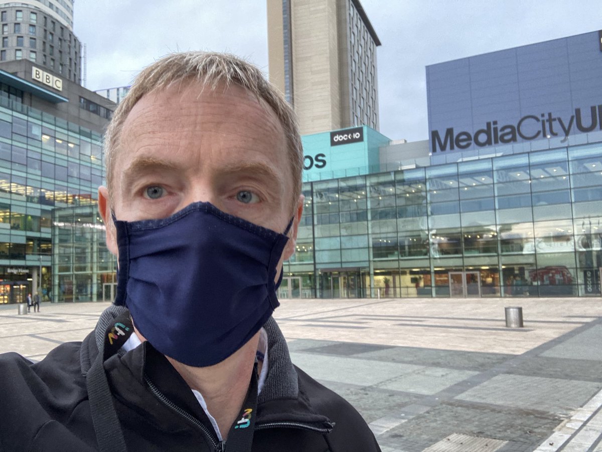 So wonderful to be back training ⁦<a href="/MediaCityUK/">MediaCityUK</a>⁩. My first day since March.