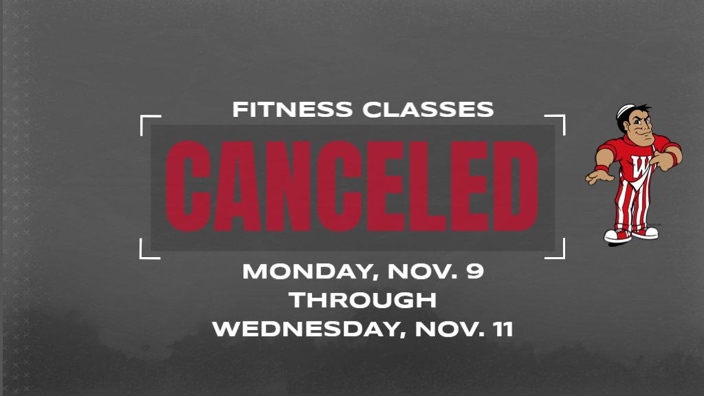 WellnessWabash's tweet photo. Online fitness classes originally scheduled to take place Monday, Nov. 9, through Wednesday, Nov. 11, have been canceled. A complete schedule of online fitness classes is available at https://t.co/xq3E3XThJW. https://t.co/6F8vRGfrln