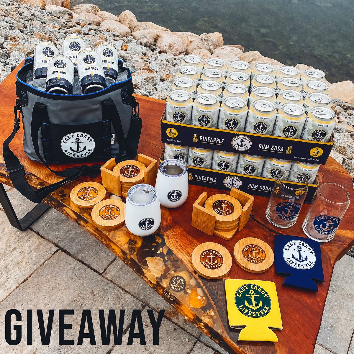EASTCOASTLIFEST's tweet photo. Check the latest post on our Instagram to be entered to win all of this!! ⚓️🚨 #giveaway #eastcoast https://t.co/w1C0J5PxEG