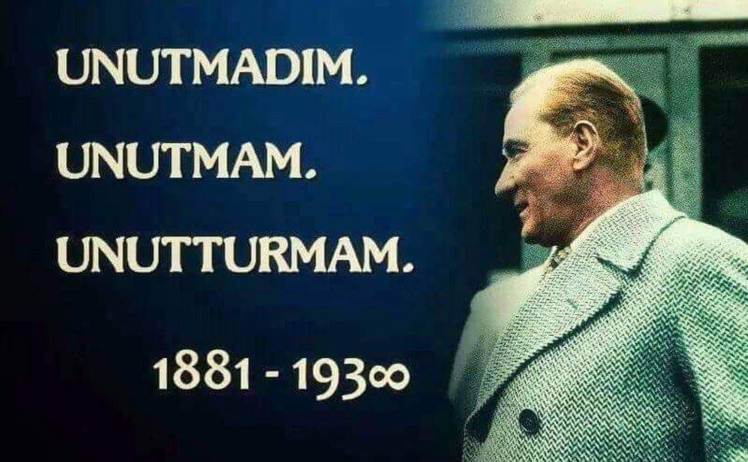 "Benim naçiz vücudum elbet bir gün toprak olacaktır, ancak Türkiye Cumhuriyeti ilelebet payidar kalacaktır."

#MustafaKemalAtatürk