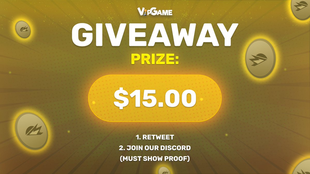 vipgameio's tweet photo. $15.00 Flash Giveaway ⚡️

To Enter:

- Retweet
- Join our discord: https://t.co/FSTGoIDBNF

Must show proof 👇

Ends in 1h, goodluck!
- https://t.co/ayXYgxTtDr https://t.co/ljZwOgn51z