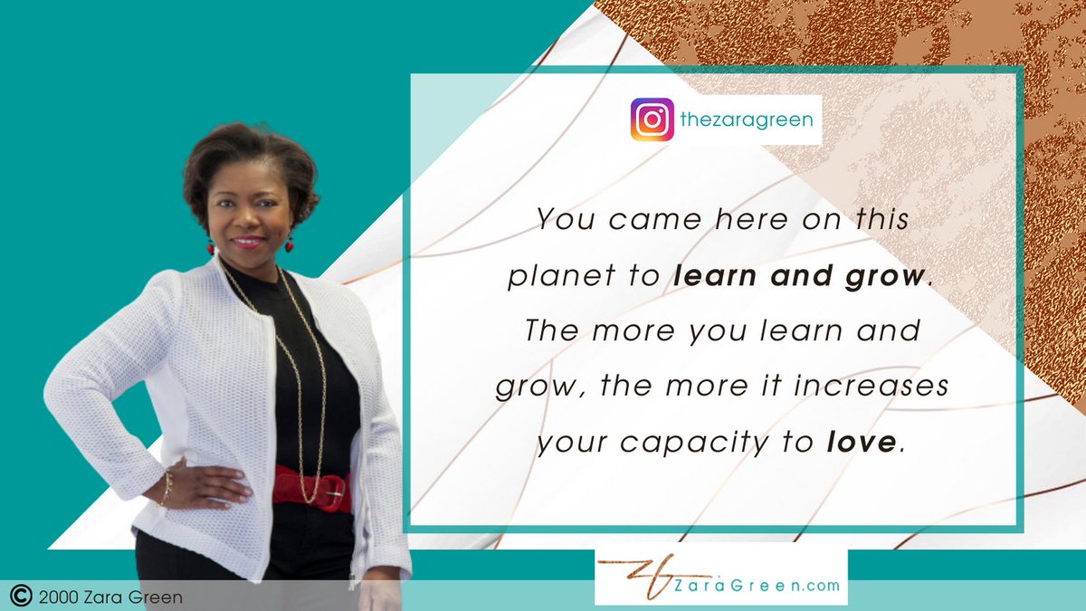 You came here on this planet to 𝐥𝐞𝐚𝐫𝐧 𝐚𝐧𝐝 𝐠𝐫𝐨𝐰. The more you learn and grow, the more it increases your capacity to 𝐥𝐨𝐯𝐞.
#ZGgem #selfawareness #personalgrowth