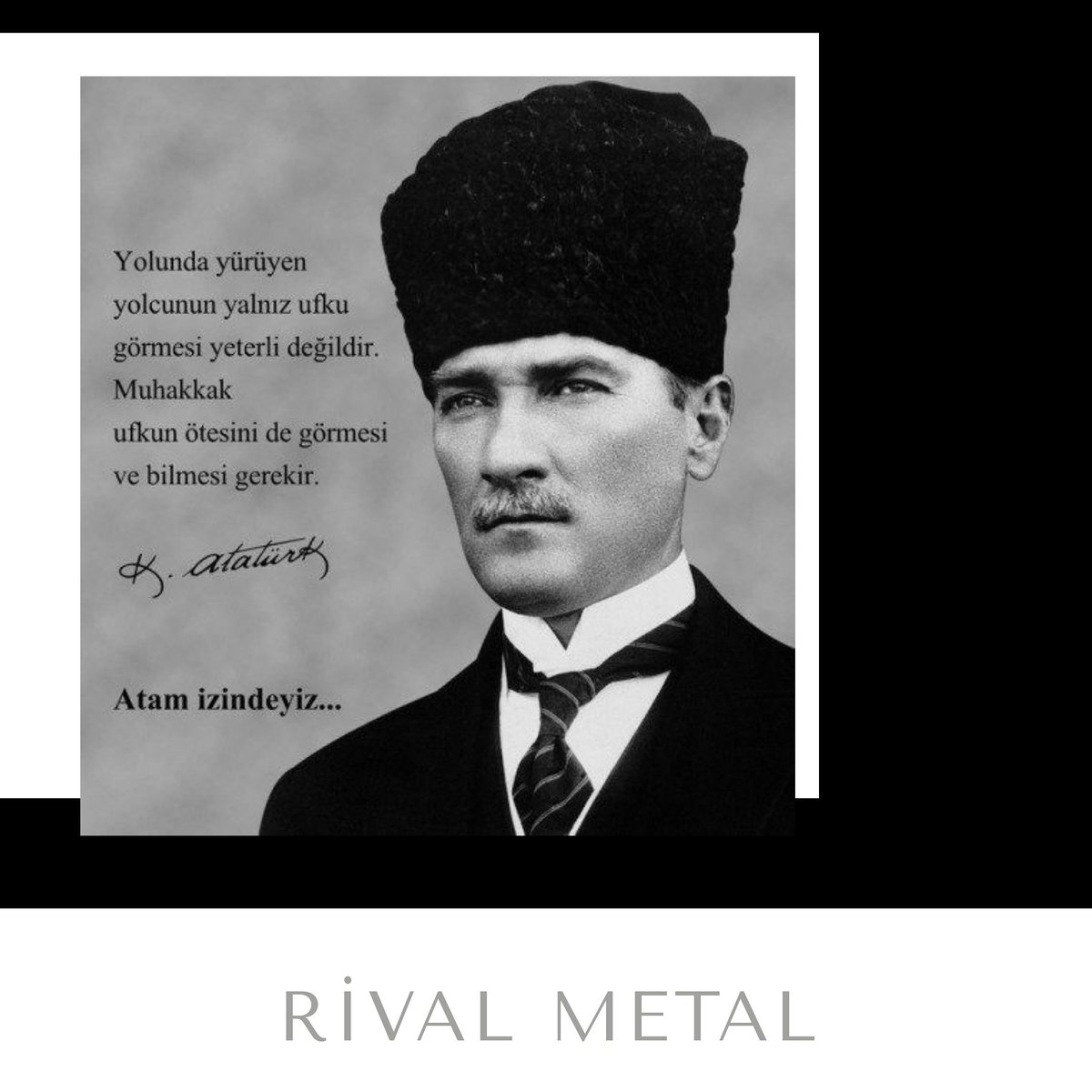 Mustafa Kemal bir temeldir. 
Bir yöndür. 
Yapılmış, her şeyi bitmiş bir bina değildir. Onu ancak devam ettirerek, sürdürerek sevebiliriz. Kendisine yeni şeyler, yeni değerler ekleyerek sevebiliriz. Yalnız yüreğimizle değil, aklımızla da sevelim.