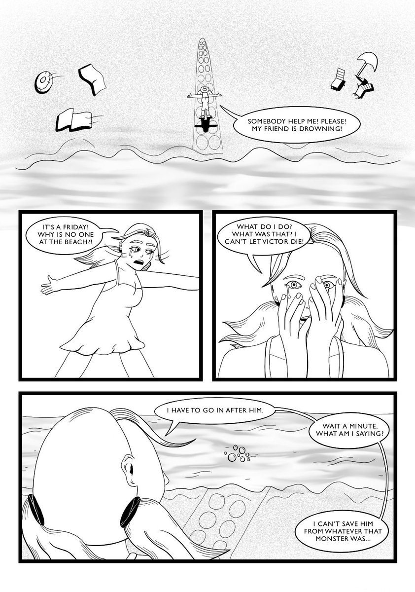 Page 21
#inktober #inktober2020 #31daysofhalloween #day21 #belowthesurface