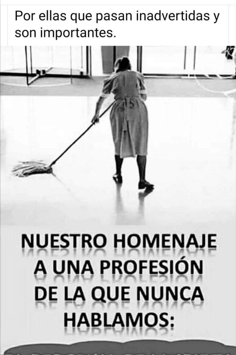 NUESTRO HOMENAJE A UNA PROFESIÓN DE LA QUE NUNCA HABLAMOS.