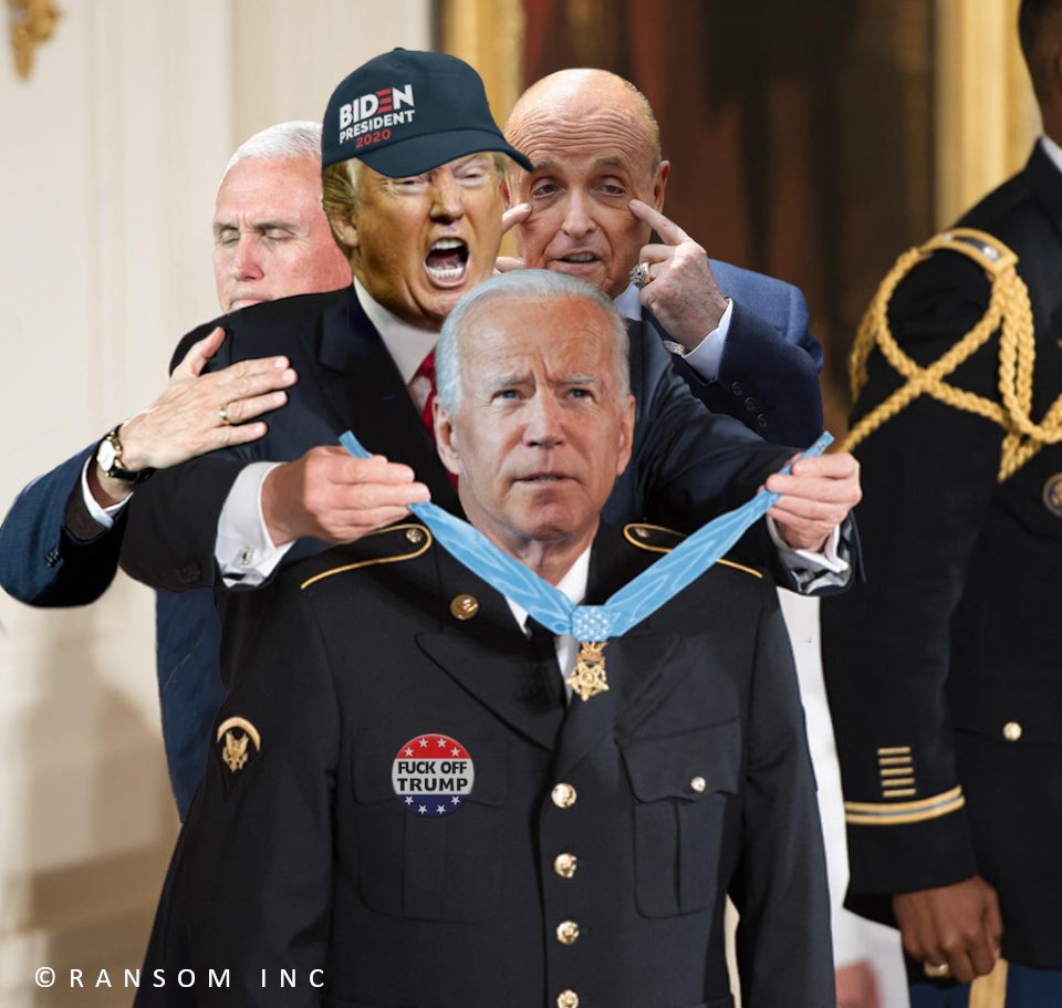 <a href="/realDonaldTrump/">Donald J. Trump</a> be a good sport and concede 😋
#DonaldTrump #Election2020 #BidenHarris #JOEBIDEN2020 #TrumpOut #IvankaTrump #MelaniaTrump #TrumpPence2020 #TrumpConcede #AmericaRises #BidenHarrisToEndThisNightmare
#Trump2020