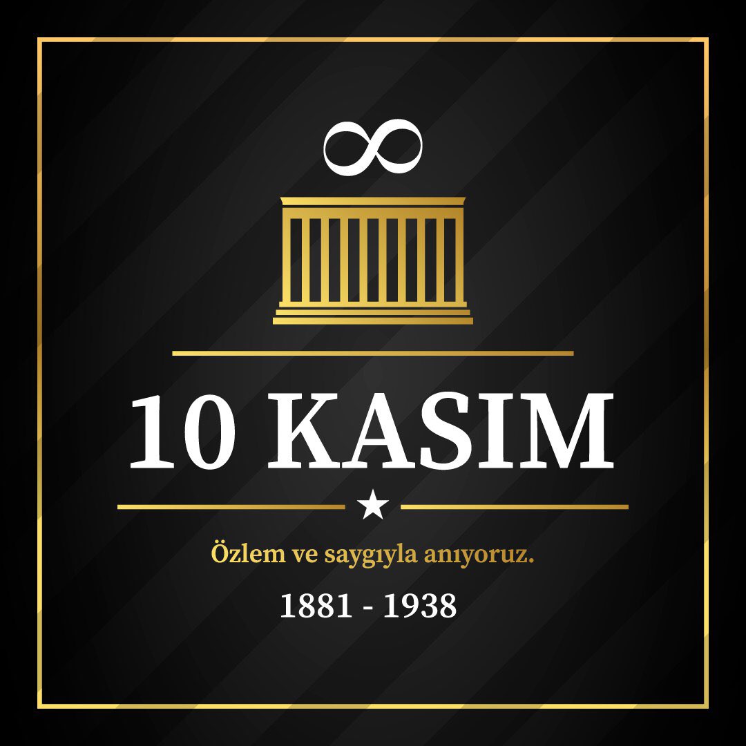 Benim naçiz vücudum vücudum, bir gün elbet toprak olacaktır. Fakat Türkiye Cumhuriyeti, ilelebet payidar kalacaktır. 

#Atamİzindeyiz