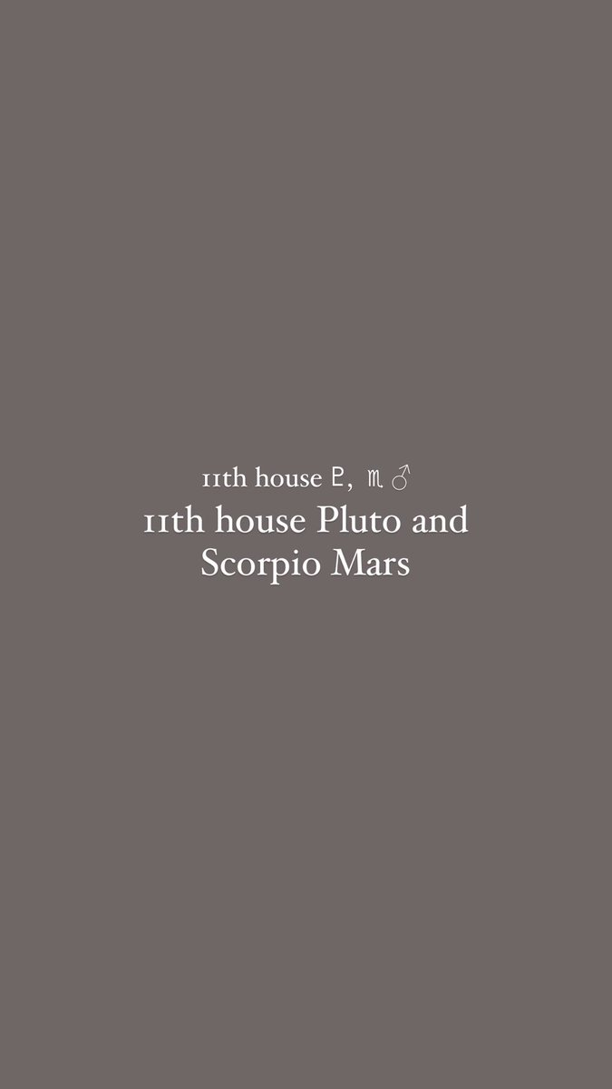 Bad blood 11th house: friendships and communities, groups. Pluto and Mars both here in Scorpio could mean distrustful friendships, conflicts, jealousy and power struggles. She was also the ‘leader’ of her ‘girl squad’.