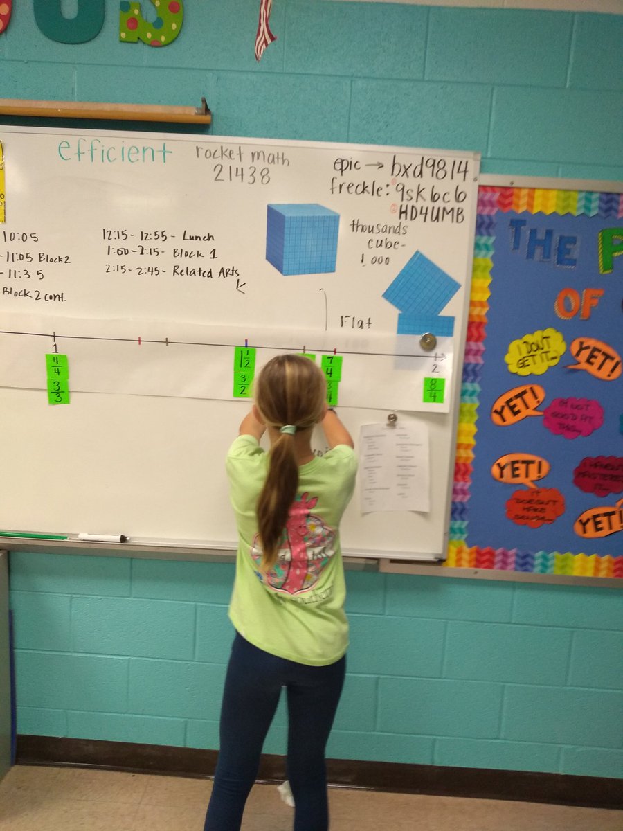 AWilliamsonUES's tweet photo. Comparing and identifying equivalent fractions by using a number line. https://t.co/DWNqYeH4yL