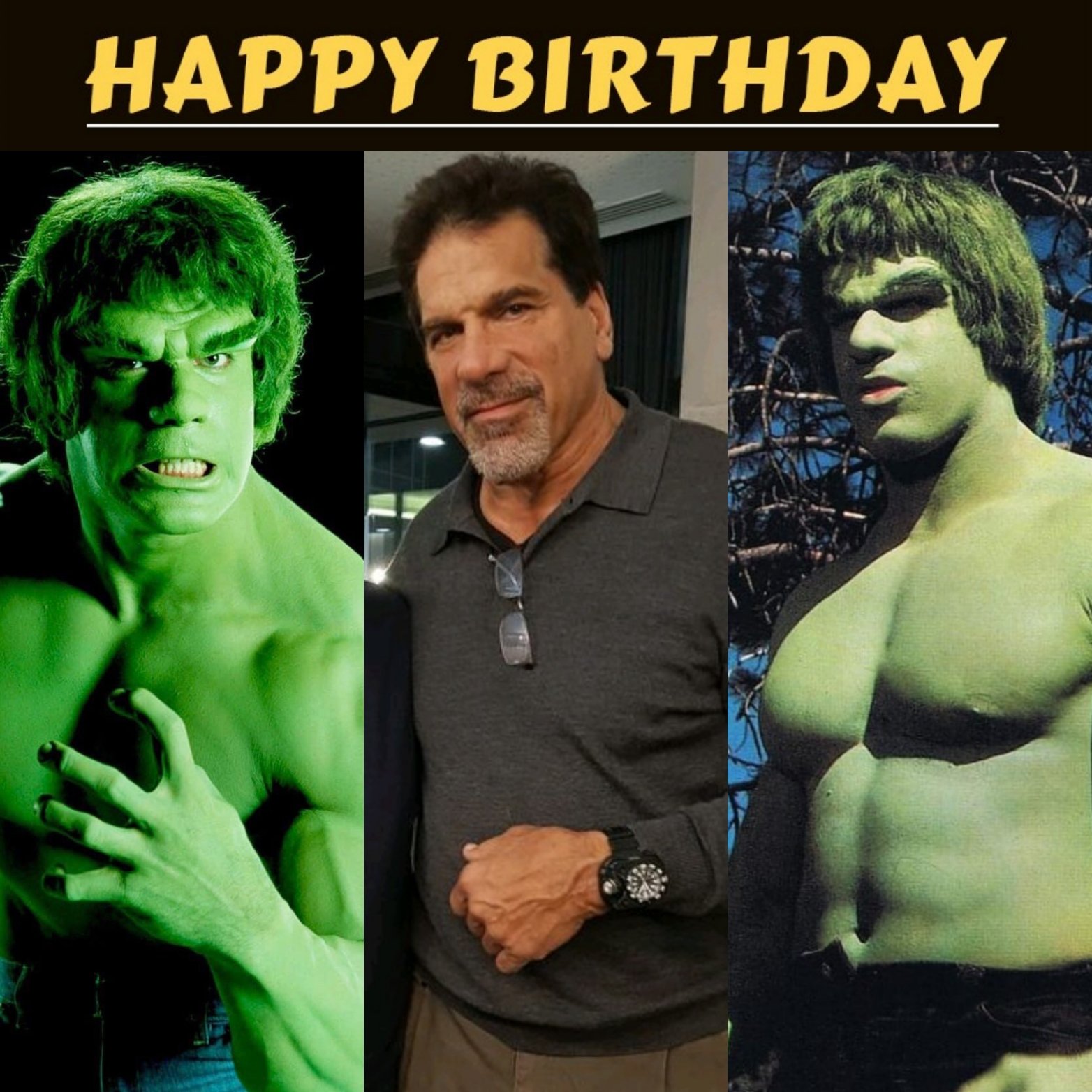 An \"Incredible\" Happy 69th Birthday to Lou Ferrigno! 