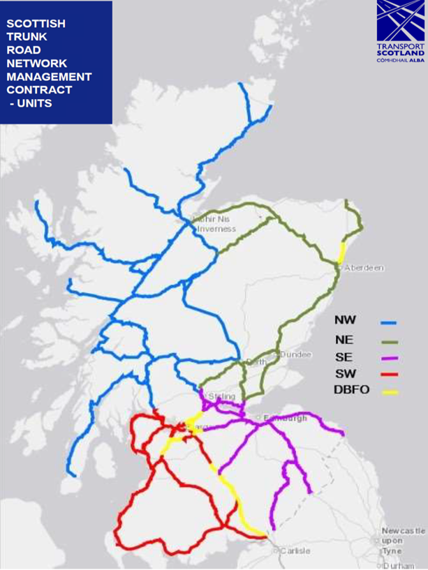 Traffic Scotland on Twitter "Not sure what roads we report on? 🤔 Take