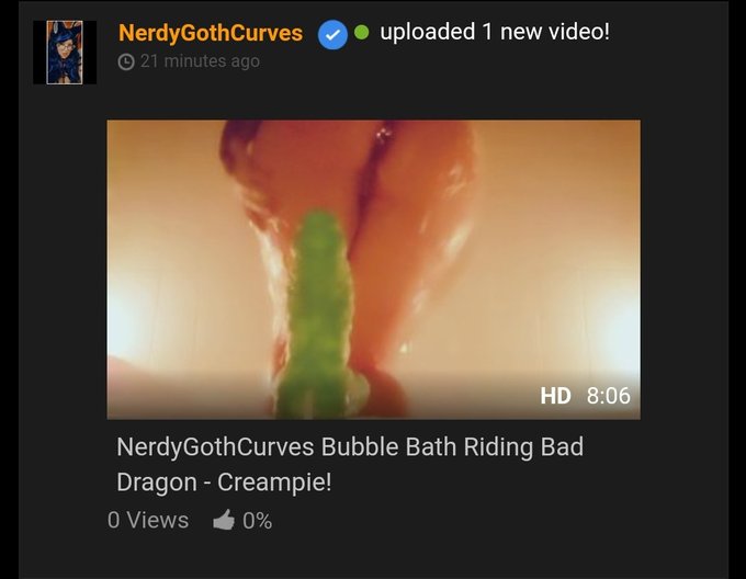 Enjoy! I know I did! 🥵🥵🥵🥵🥵 https://t.co/03VbZwmS5Z<a href="/tag/livingmybestlife"class="tags"><span>#livingmybestlife</span></a><a href="/tag/bigtittygoth"class="tags"><span>#bigtittygoth</span></a><a href="/tag/nerdygothcur"class="tags"><span>#nerdygothcur</span></a>