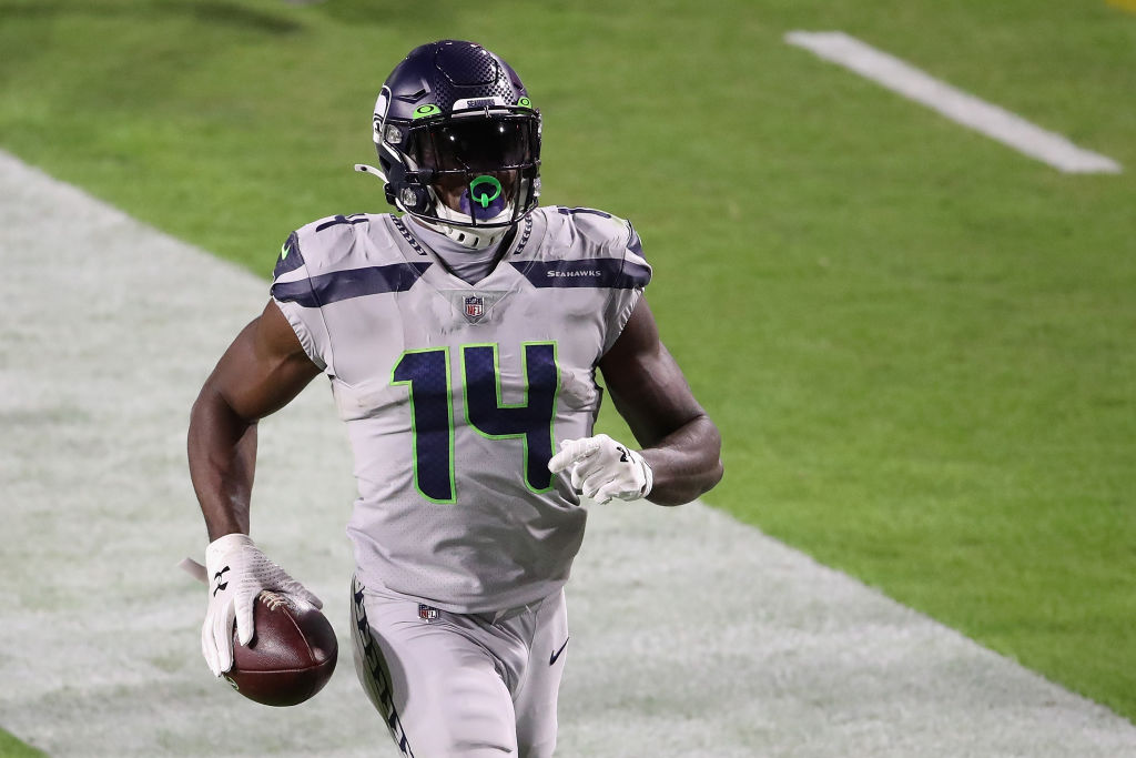 PFF's tweet photo. Highest-graded 2nd year WRs through Week 9:
1. A.J. Brown - 86.6
2. Travis Fulgham - 86.0
3. D.K. Metcalf - 84.7
4. Terry McLaurin - 81.2
5. Hunter Renfrow - 78.6 https://t.co/lhe57A8DoI