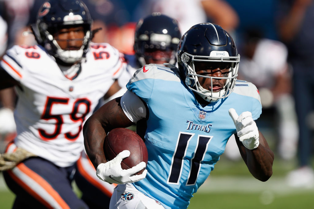 PFF's tweet photo. Highest-graded 2nd year WRs through Week 9:
1. A.J. Brown - 86.6
2. Travis Fulgham - 86.0
3. D.K. Metcalf - 84.7
4. Terry McLaurin - 81.2
5. Hunter Renfrow - 78.6 https://t.co/lhe57A8DoI