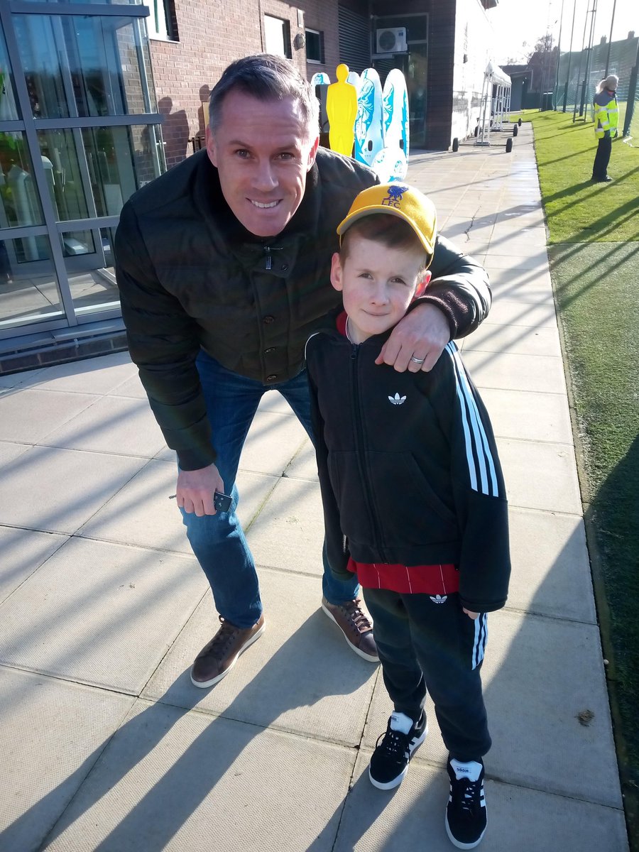 Cgelly76's tweet image. So,the last day of Melwood, Oliver and myself have amazing memories from last January. An amazing place and fantastic history,  but evolution isn't a bad thing,  but sad to think it'll be gone. @LFC @Carra23 @PeterMooreLFC