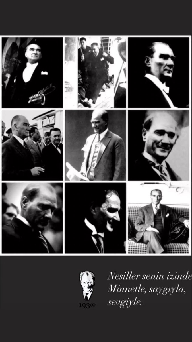 #Atamİzindeyiz #10Kasim1938