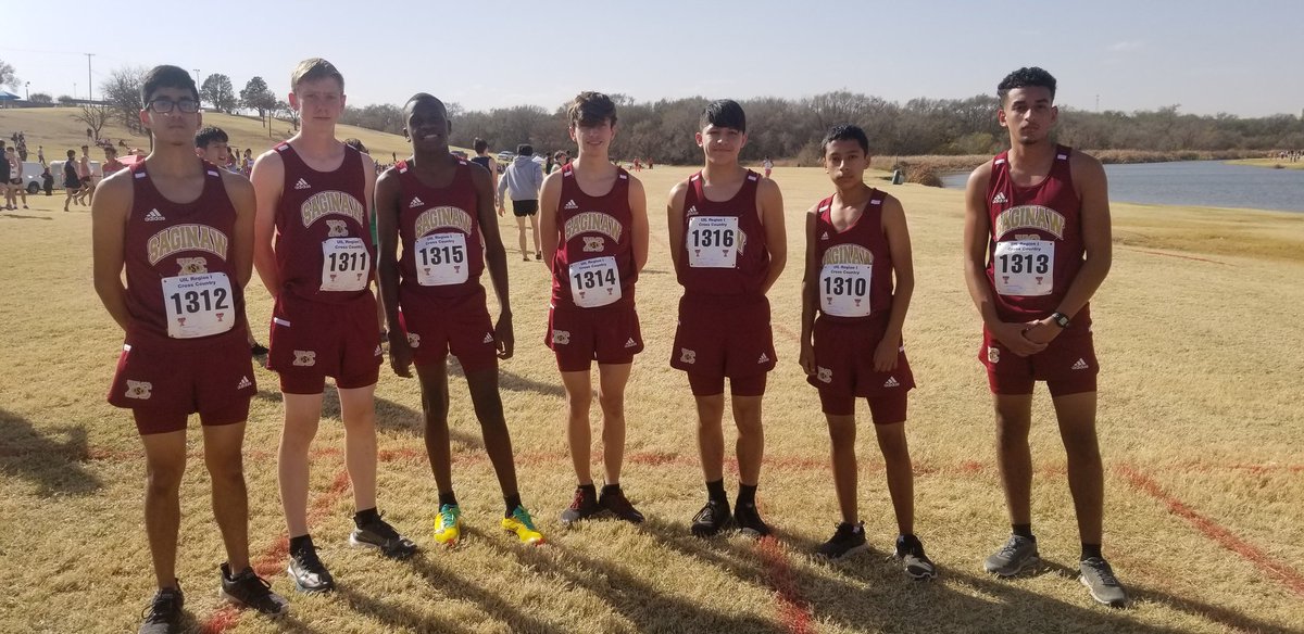 SHS Varsity Boys are ready to compete at the Region 1 Championship! Let's goooooo!! #XC #COMPETE #RiderNation