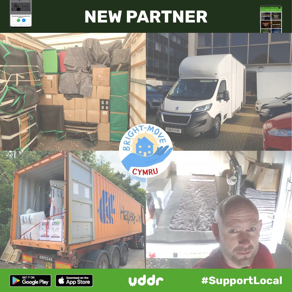 uddrservices's tweet photo. New Transport &amp; Logistics Partner! 🚛

Bright-Move Cymru 

🚛 Domestic, Commercial and  Corporate removals | Over 20 years experience 🚛

📍 Cwmbran, Torfaen

Contact them now on our app 📲 https://t.co/uUgBqoC8CJ

#removals #porthour #uddr https://t.co/FvipOaa5tw
