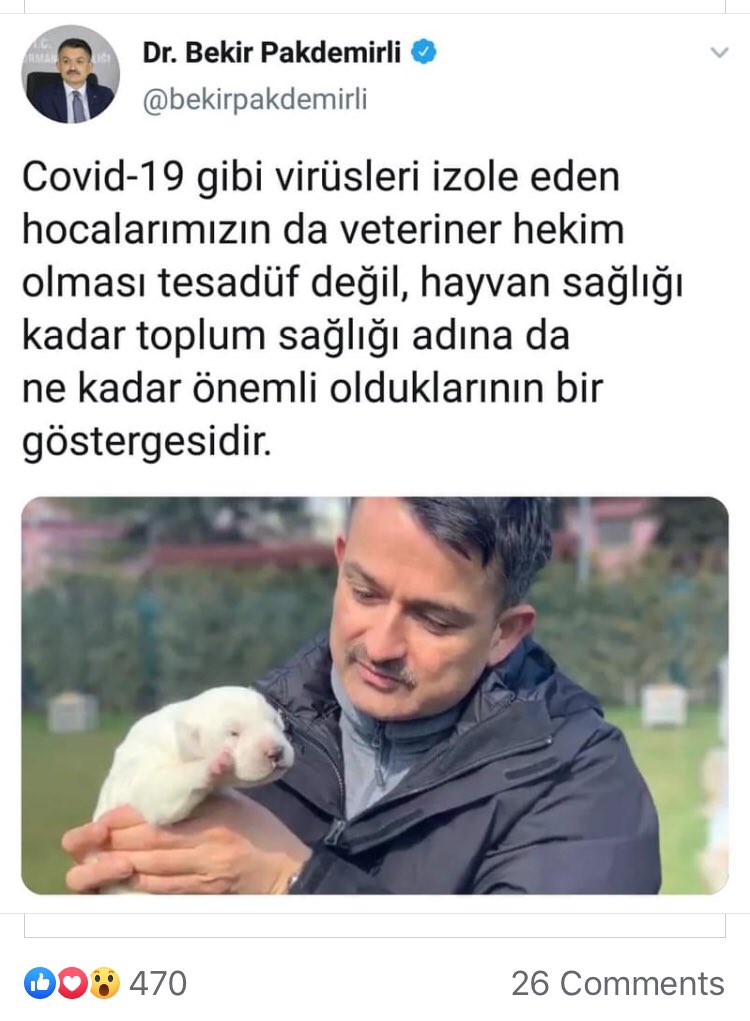 Hakkı teslim etmek güzel... Geç olsa da güzeldir... Teşekkürler Sayın <a href="/bekirpakdemirli/">Dr. Bekir Pakdemirli</a>