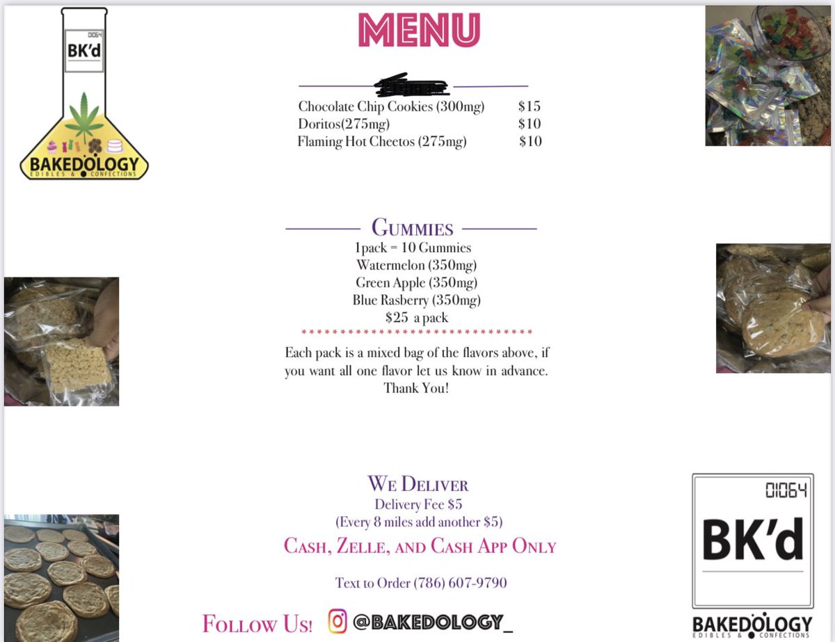 Bakedologist's tweet photo. So happy to launch the soft menu to Bakedology. So much planning and work has gone into this. Thank you to those who rode this journey with me. https://t.co/G7BIdq2CTI