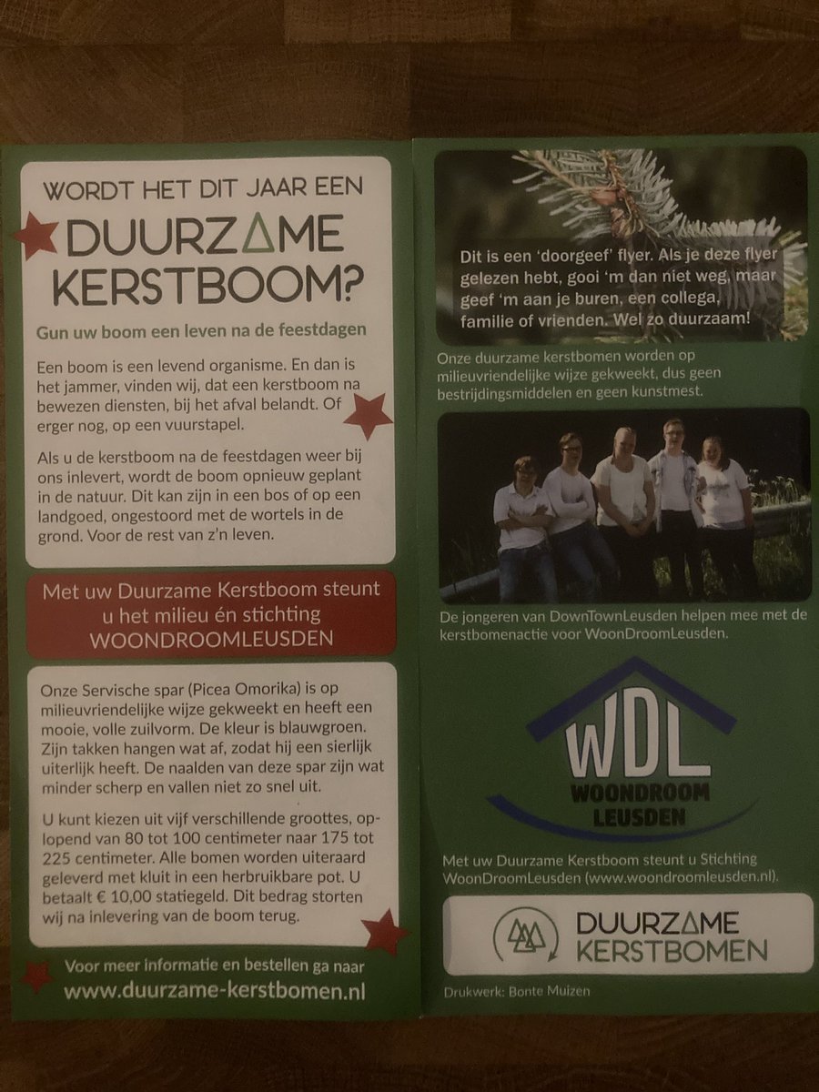Dit jaar kerstbomen nodig? Bestel ze bij: duurzame-kerstbomen.nl/woondroomleusd…