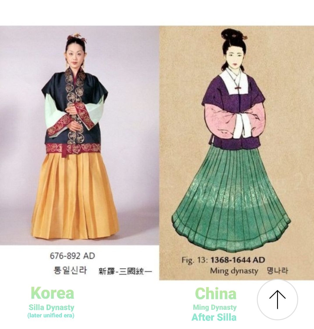 silla hanbok