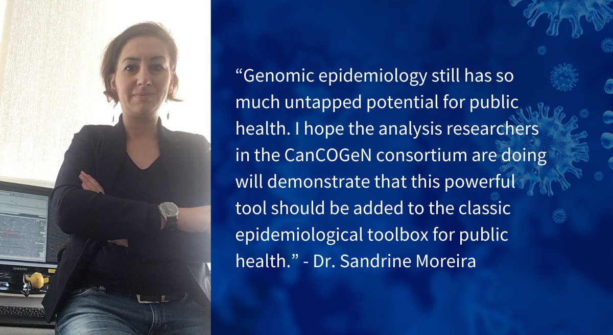 #COVID19 in Quebec: Q&amp;A with Dr. Sandrine Moreira (<a href="/SaM_bioinfo/">Sandrine Moreira</a>) bit.ly/35ccZYc #CanCOGeN