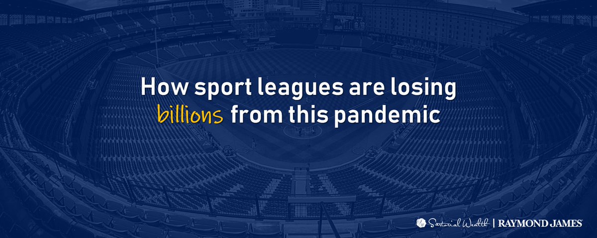glaschowski's tweet image. This global pandemic has affected individuals from all walks of life from students to healthcare workers, from business owners  to sport leagues.

Check out this great @Bloomberg article on the financial impact COVID is having in sports. rjsocialmedia.com/tMTGGM