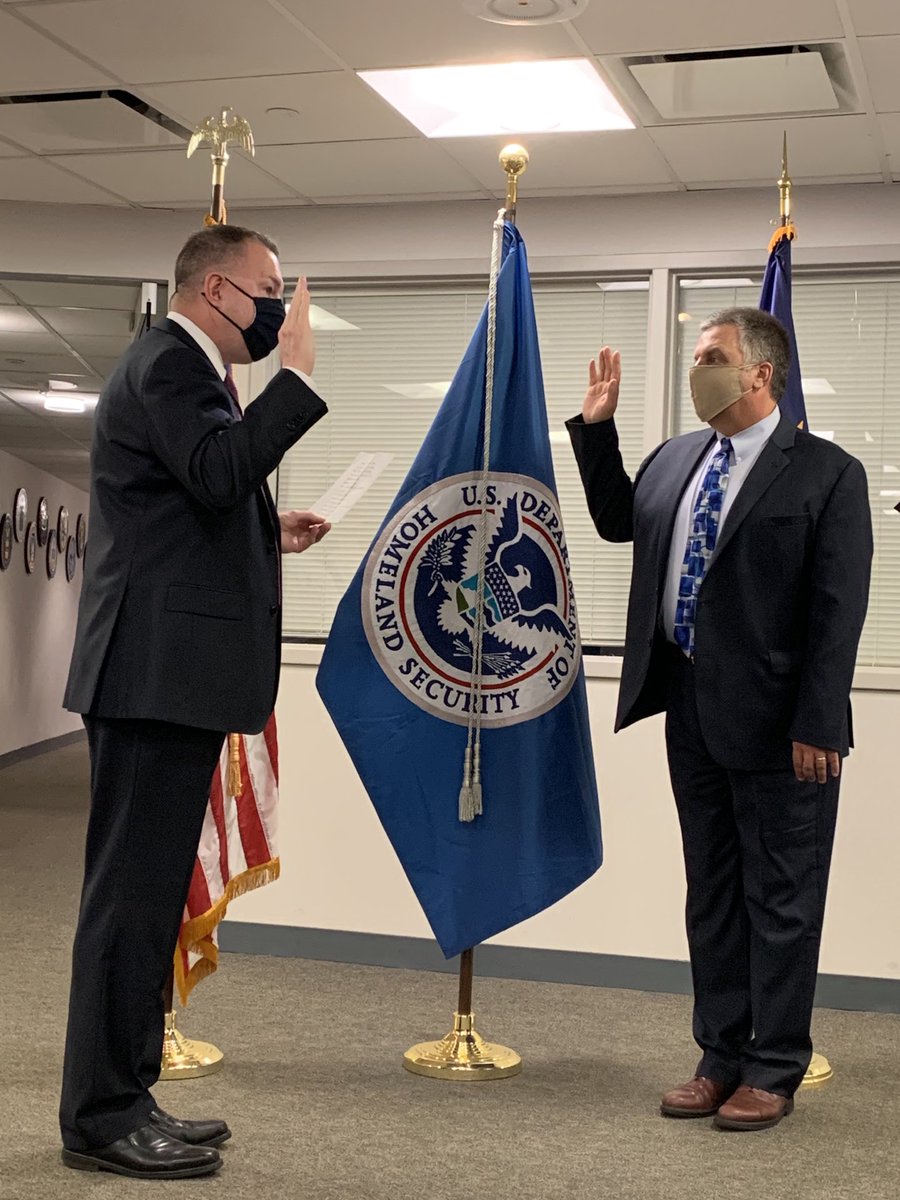 So thrilled for today! Swearing in ⁦<a href="/fema/">FEMA</a>⁩ . Congratulations to our NFA Superintendent Eriks Gabliks! #NFALeadership #WelcomeToUSFA