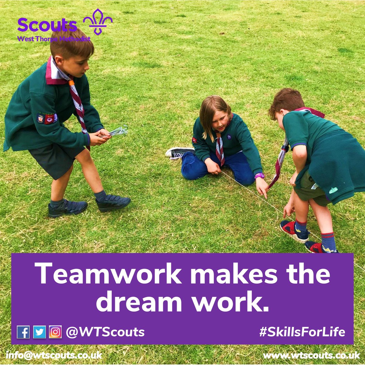 #SkillsForLife : We firmly believe in working together to #DoMore #ShareMore and ultimately - #BeMore .

What is stopping you from getting involved? Get in touch with us now!