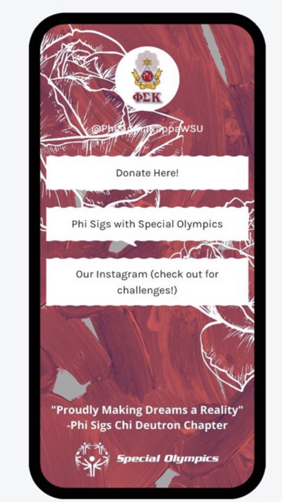 Make sure to go support the special olympics and check out our video on our Instagram page! Link is in our insta bio!